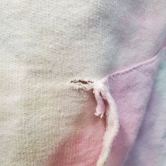 Pastel Tie Dye Zipper Hoodie - Picture 5 of 7